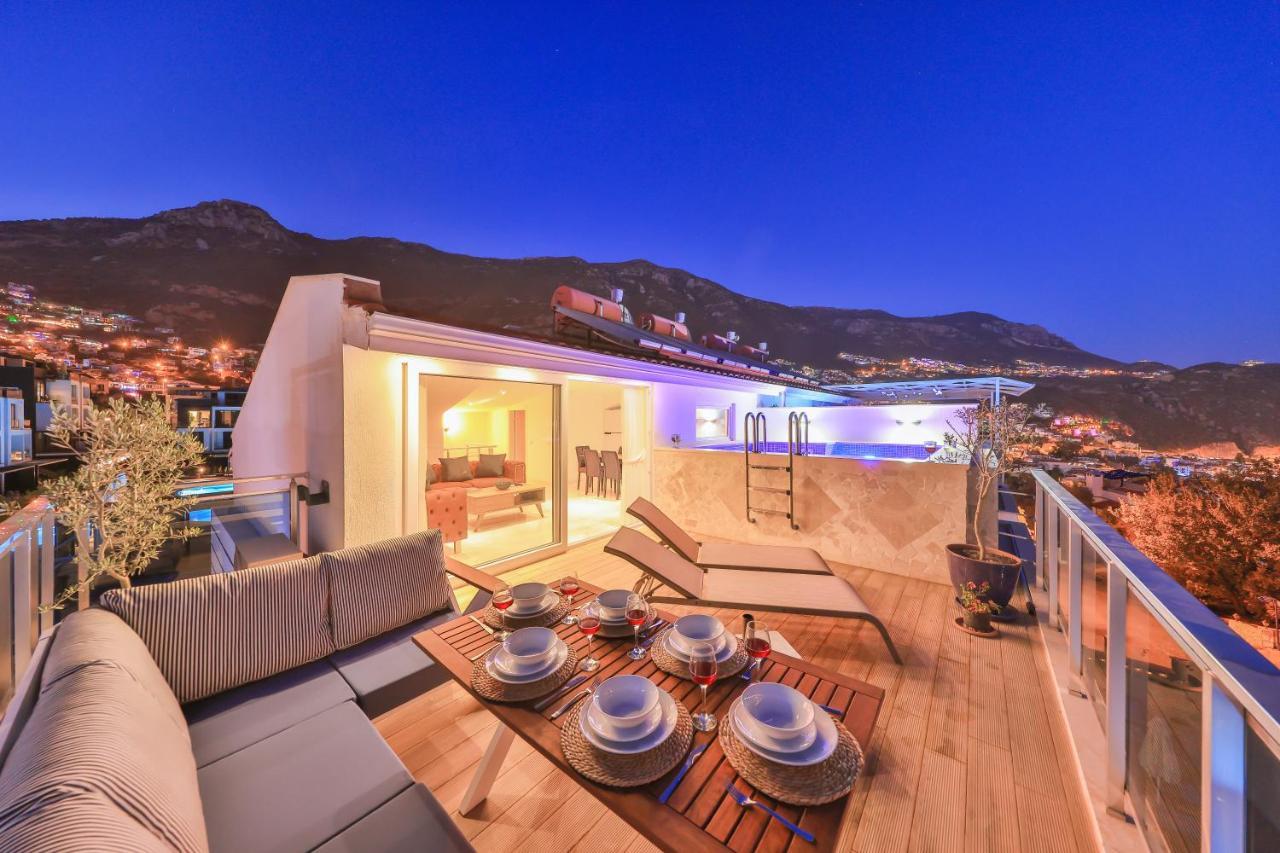 Appartamento Olive View Penthouse Kalkan Esterno foto